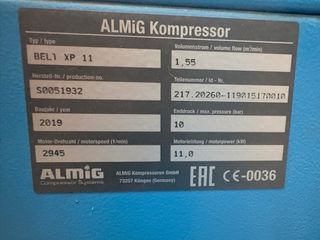 Compresor de tornillo ALMIG 11kW