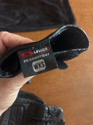 Guantes Moto Mujer Levior Negros XS