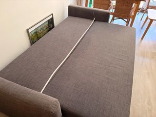 Sofá Cama IKEA FRIHETEN 3 Plazas Gris