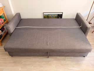 Sofá Cama IKEA FRIHETEN 3 Plazas Gris
