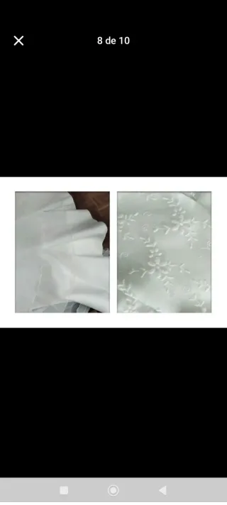 Vestido Comunión Creaciones Marigar Blanco