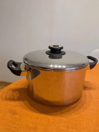 Ollas de acero inoxidable (2 unidades)