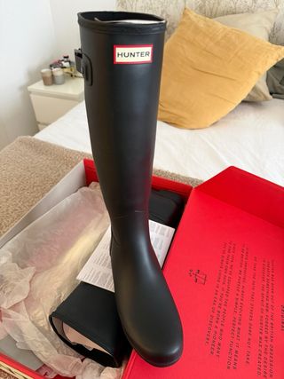 Botas de agua Hunter negro