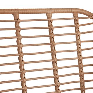 Conjunto de jardín para 2 personas, poliratán, filigrana, natural