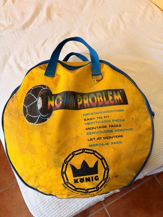 Cadenas de nieve nuevas sin usar