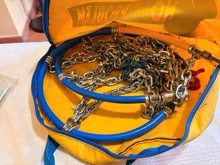 Cadenas de nieve nuevas sin usar