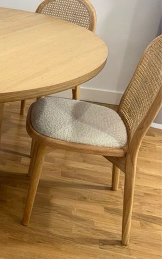 Set Mesa redonda D150 Maison du monde + 4 sillas