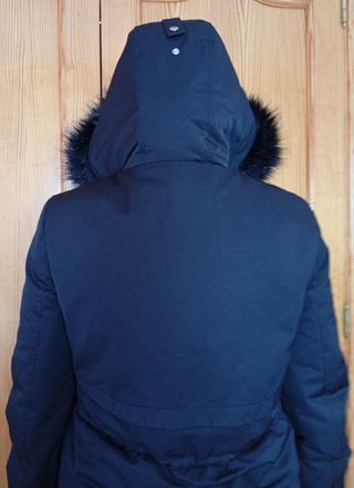 Abrigo Zara Invierno Mujer Negro