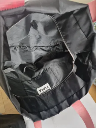 Bolso Bimba y Lola Negro y Rosa