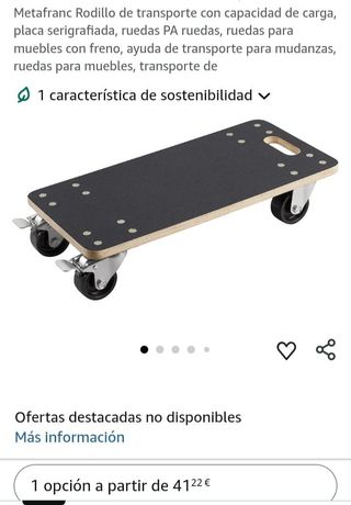 Rodillo de transporte con capacidad de carga