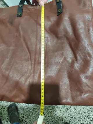 Bolso de Hombro Piel Italiana Mujer