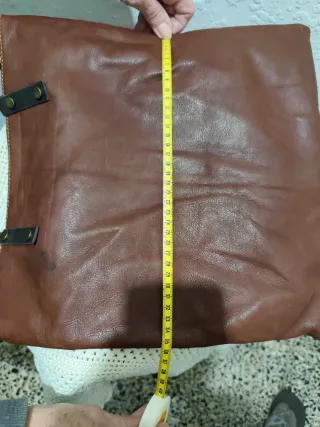 Bolso de Hombro Piel Italiana Mujer