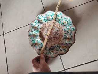 Piatto decorativo ceramica Caltagirone