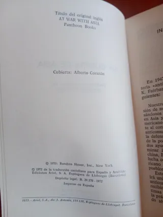 LA GUERRA DE ASIA. NOAM CHOMSKY