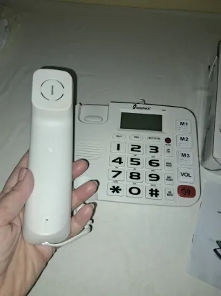 Telefono fisso Easyteck D201 bianco