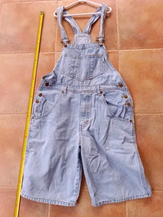 Peto vaquero corto talla XL