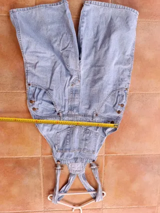 Peto vaquero corto talla XL