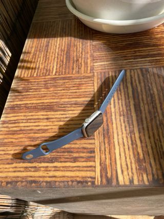 Apple SE Watch Plata y Azul