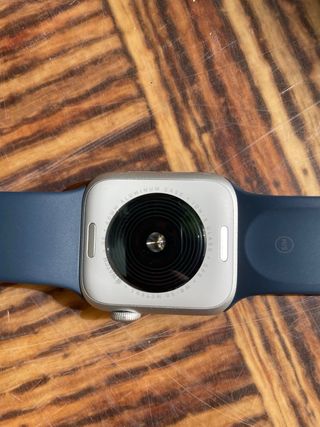 Apple SE Watch Plata y Azul