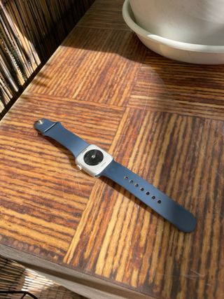 Apple SE Watch Plata y Azul