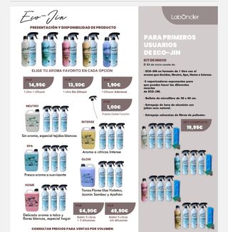 Productos de limpieza ecológica