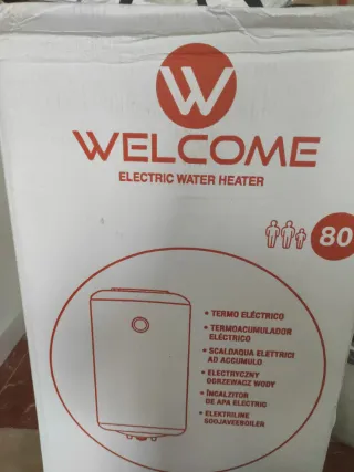 Termo eléctrico 50L blanco