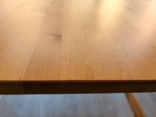 Tavolo allungabile NORDEN in betulla 155/210x90 cm