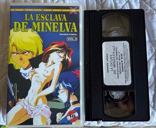 VHS Anime La Esclava de Minelva Vol. 2