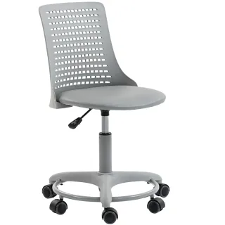 Silla de Oficina Giratoria Gris