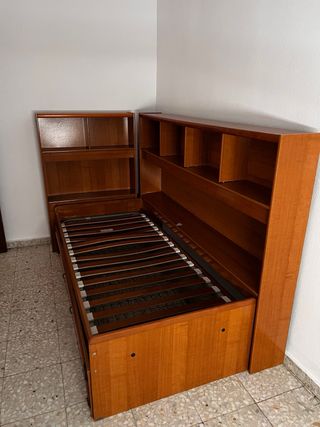 Cama nido 90 cm madera