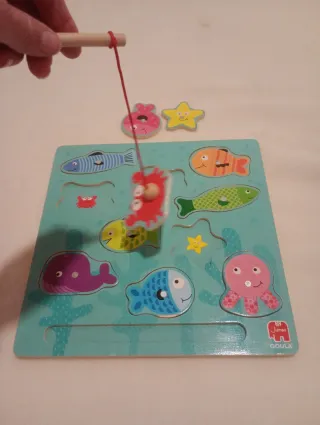 Puzzle magnético Goula animales marinos Con piezas