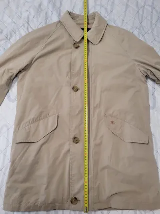Gabardina Burberry Beige Talla M