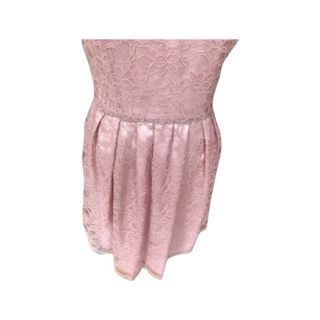 Vestido Rosa Encaje Swing Talla M