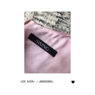 Vestido Rosa Encaje Swing Talla M