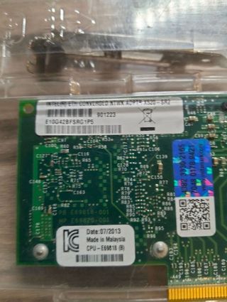 Adaptador de red convergente Intel Ethernet X520-S