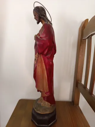 Estatua Sagrado Corazón de Jesús Yeso