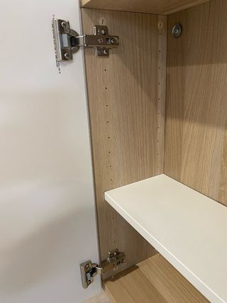 Aparador/Estantería Blanco y Marrón