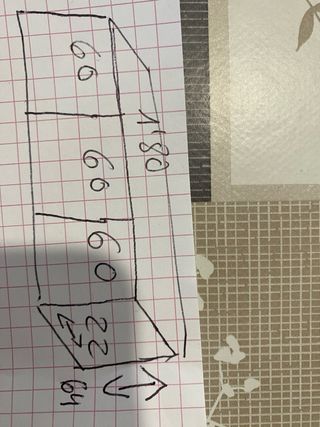 Aparador/Estantería Blanco y Marrón