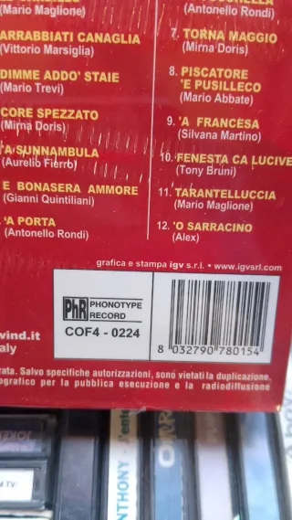 Napoli Canzoni Eterne - CD Compilation