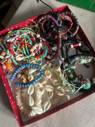 Lote Joyería: Pendientes, Anillos, Pulseras