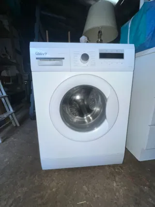 Lavadora Qilive Blanca