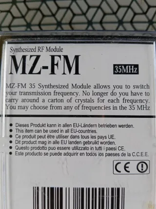 Módulo Futaba 35MHz. MZ+FM