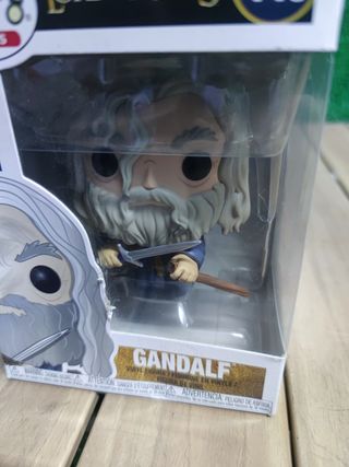 POP Funko Movies: Lord of The Rings - Gandalf - el Señor de los Anillos - Figura de Vinilo Coleccionable - Idea de Regalo - Mercancia Oficial - Juguetes para Niños y Adultos - Movies Fans
