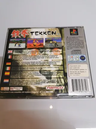 Tekken PS1, PSX Platinum + Regalo