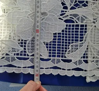 Falda encaje blanca Talla 10 (40)