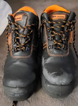 Botas de trabajo Be Work negras y amarillas