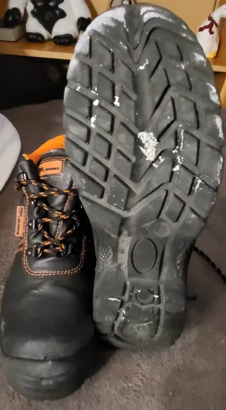 Botas de trabajo Be Work negras y amarillas