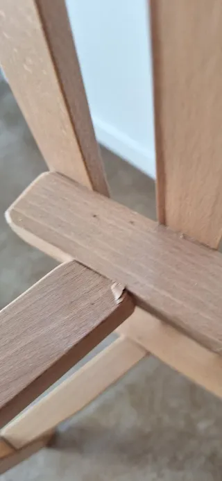 Trineo de madera para niños