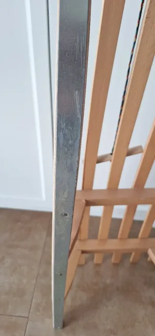 Trineo de madera para niños