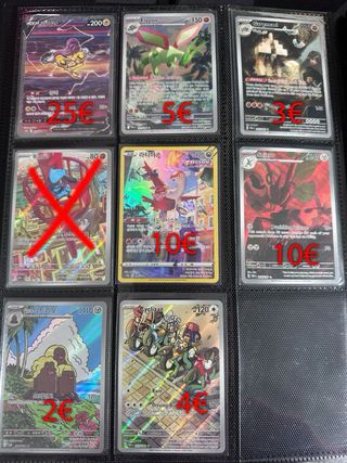Lote Cartas Pokémon